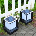Zhongshan new aluminum solar lights led gate outdoor lamp